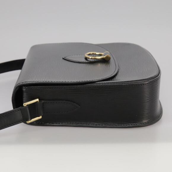 LOUIS VUITTON Epi Saint Cloud GM Shoulder Bag Black Noir M52192 - Picture 3 of 16